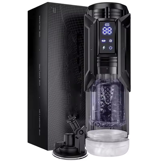 Automatic Stroker Cup - 7 Modes Smart Sucking & Rotating Pocket Pussy
