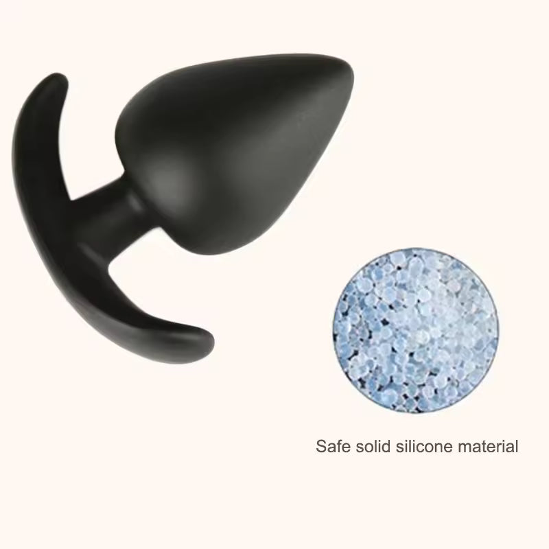 Comfortable Silicone Anal Plug - 4-Piece Multi-Size Training Set