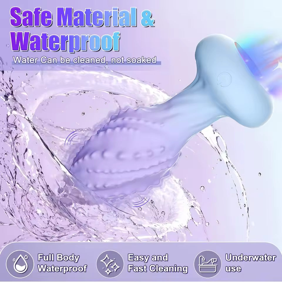 Remote Control Rotating Anal Vibrator - Premium Prostate Massager
