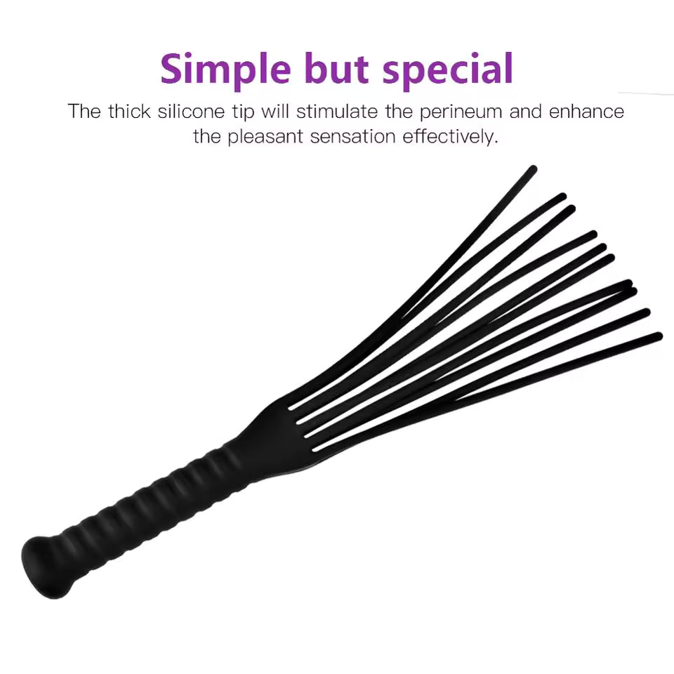 Silicone Bondage Spanking Whip - Adult Cosplay & Fetish Toy
