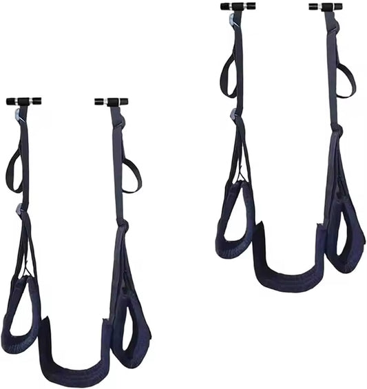 Adjustable Door Swing for Couples - SM Bondage Straps & Leg Spreader