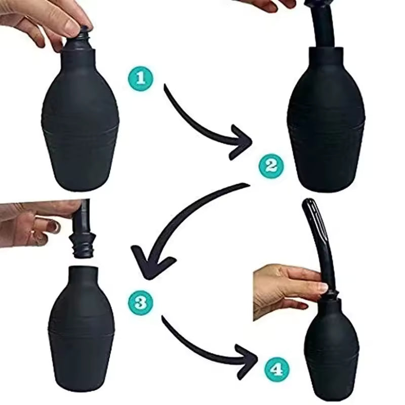 89ml Portable Bidet & Anal Douche - Compact Rectal Enema Cleaner