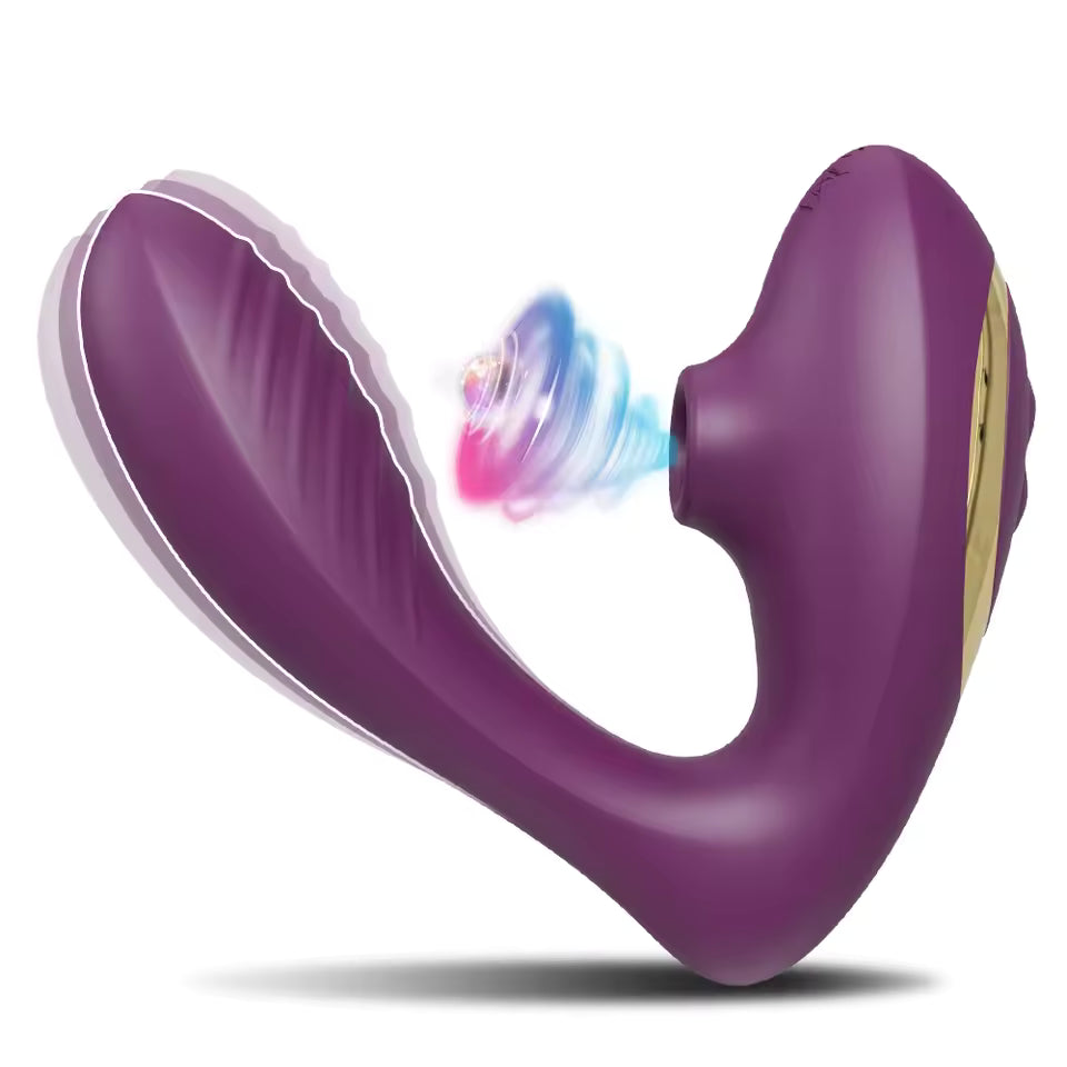 Powerful Clitoris Vacuum Vibrator - G-Spot Dildo & Nipple Sucker