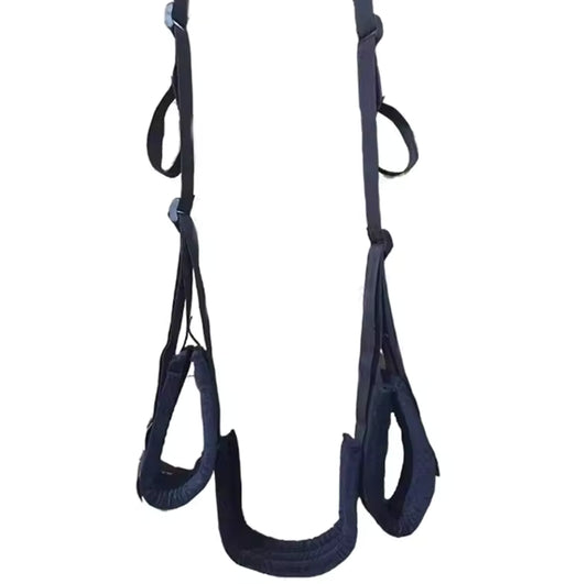 Adjustable Door Swing for Couples - SM Bondage Straps & Leg Spreader
