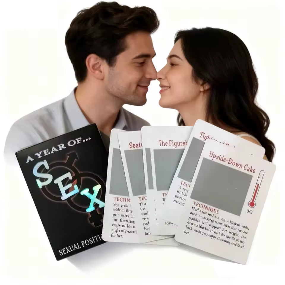 Sexual Positions Scratch Card Game - 365 Days Adult Couples Challenge