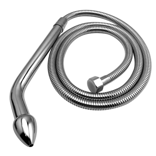 Stainless Steel Anal Cleaner - Metal Bidet Shower Enema Attachment