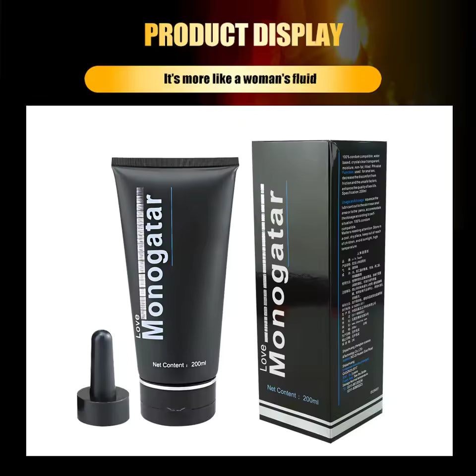 Water-Based Silk Lubricant for Women & Men - Vaginal & Anal Lube