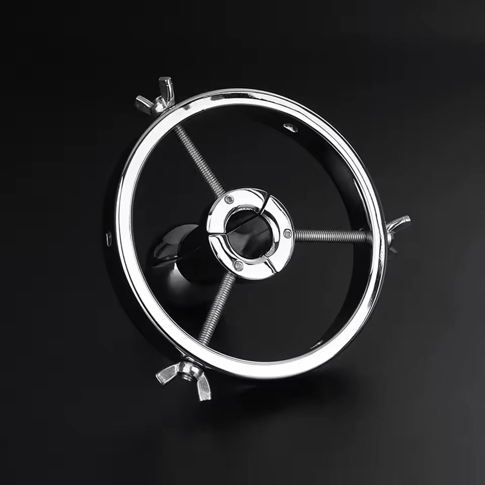 Metal Anal Expander & Vaginal Speculum - Heavy Duty Dilator