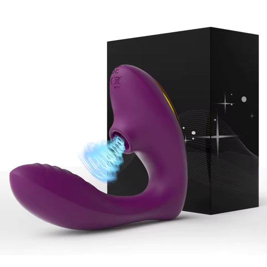 Powerful Clitoris Vacuum Vibrator - G-Spot Dildo & Nipple Sucker