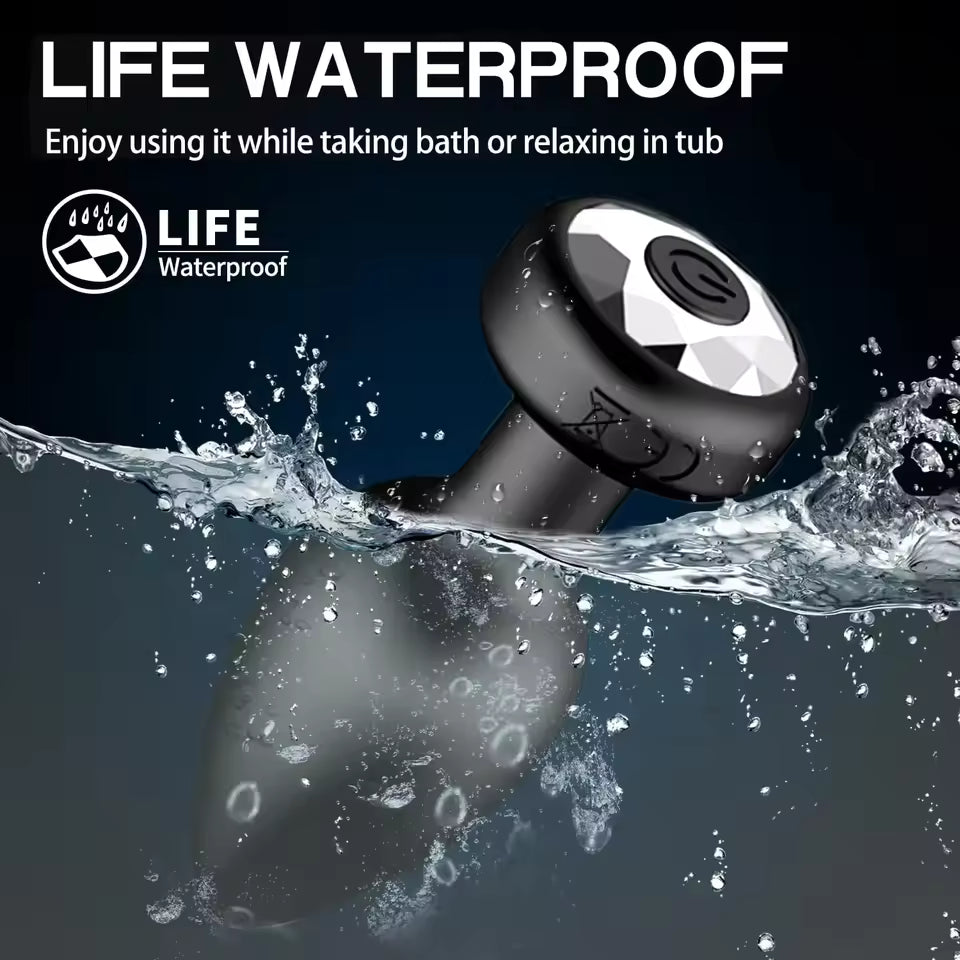 Remote Control Anal Vibrator - Powerful Prostate Massager for Couples