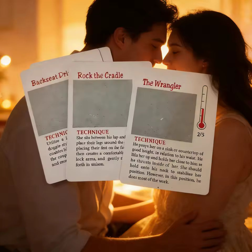 Sexual Positions Scratch Card Game - 365 Days Adult Couples Challenge