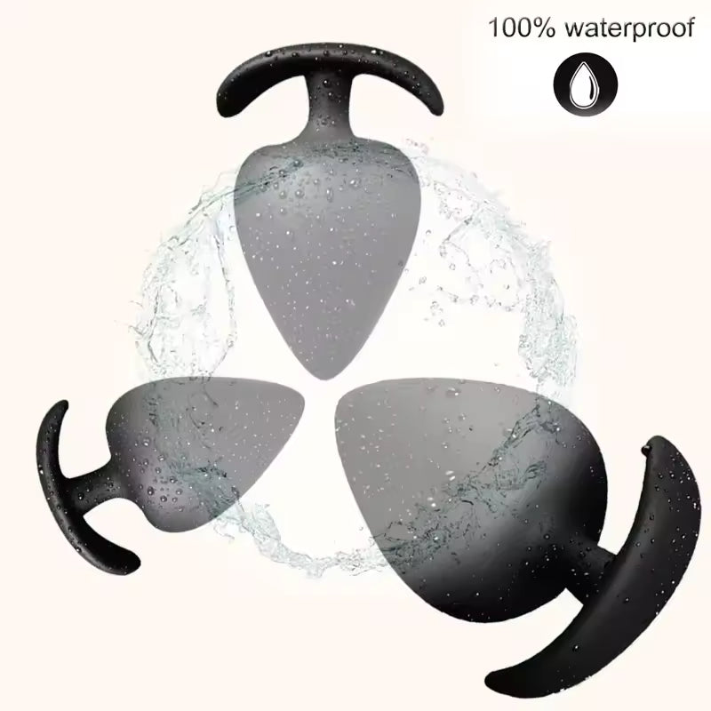 Comfortable Silicone Anal Plug - 4-Piece Multi-Size Training Set