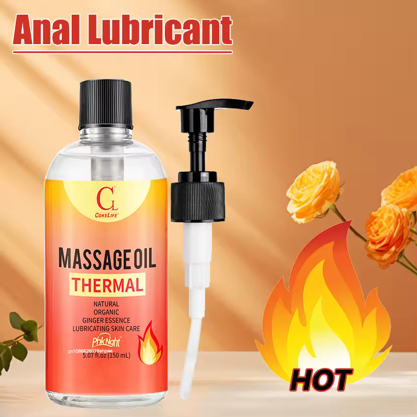 Water-Based Lavender Sex Lube - Warming Vaginal & Anal Intimate Gel