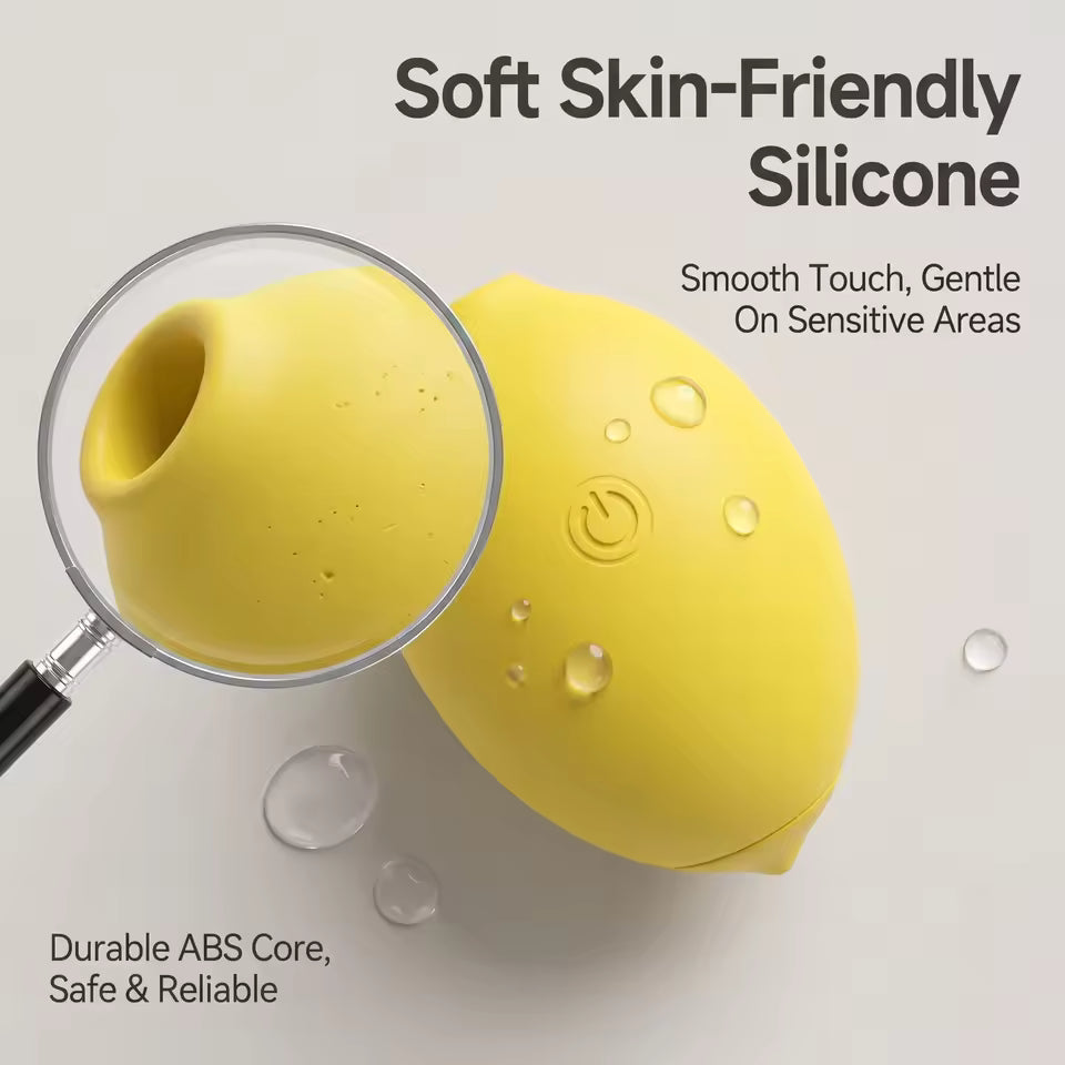 Powerful Sucking Egg Vibrator - Clitorial & Nipple Stimulator