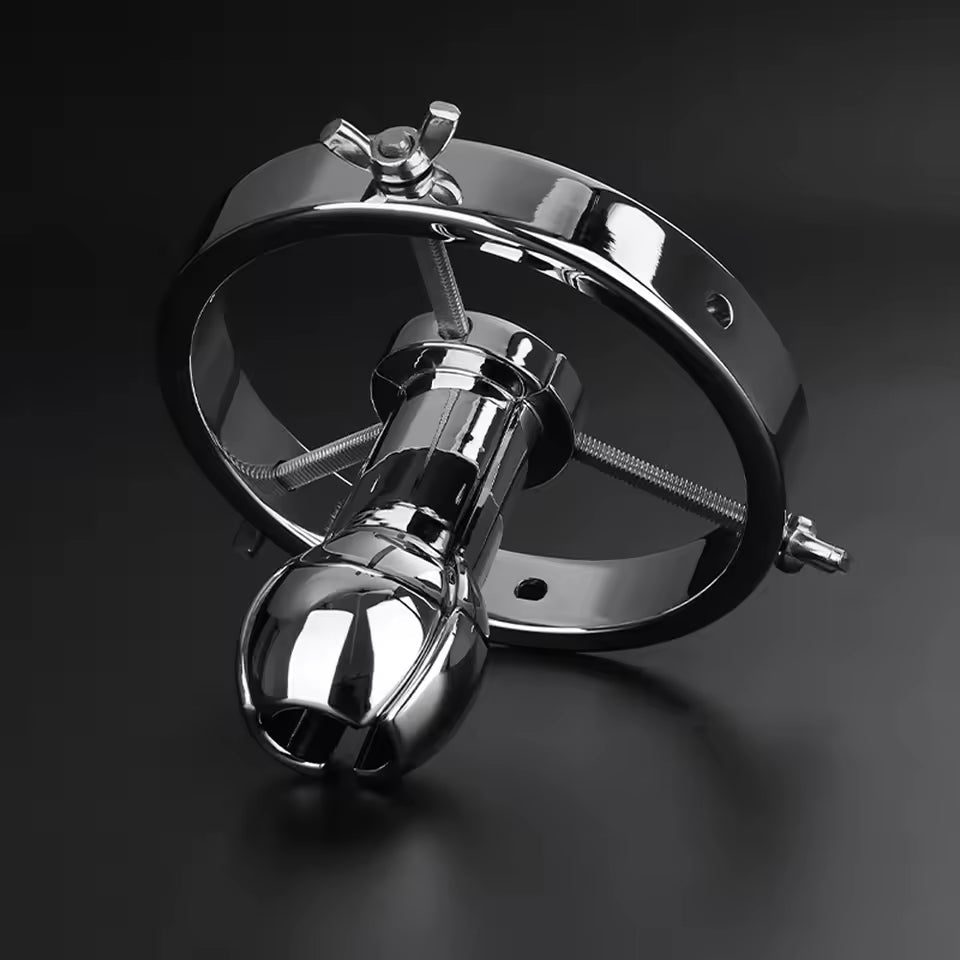 Metal Anal Expander & Vaginal Speculum - Heavy Duty Dilator