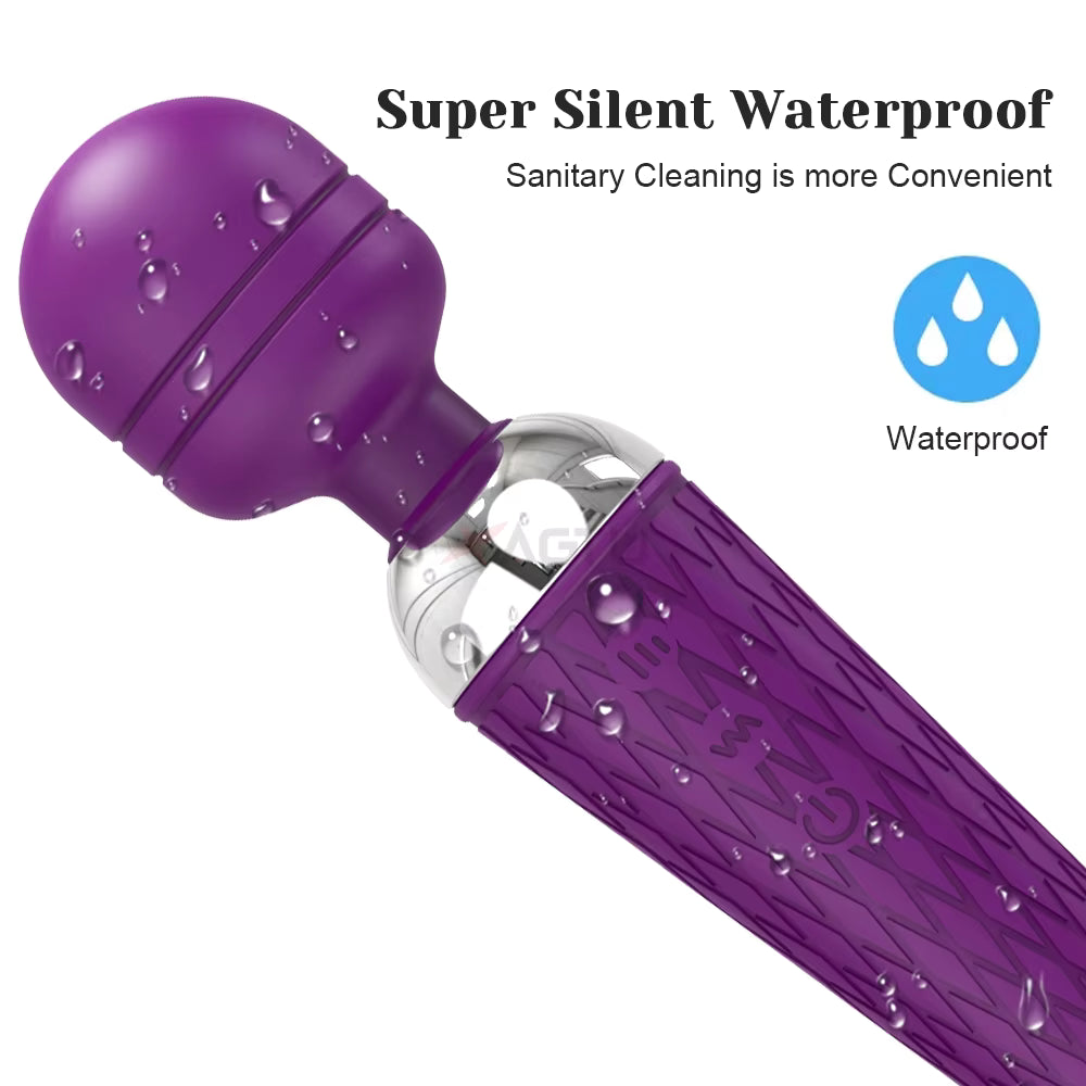 Powerful Magic Wand Vibrator - 20-Speed G-Spot & Clitorial Massager
