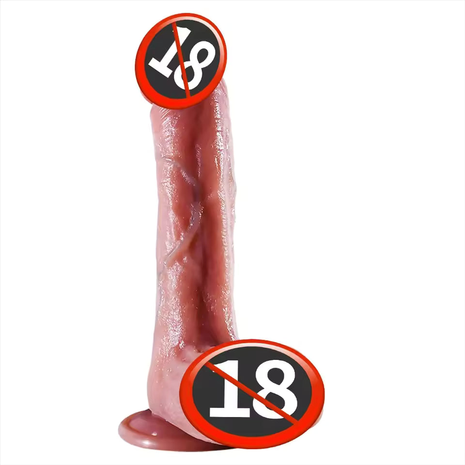 Powerful Telescopic Vibrating Dildo with Intelligent Heating