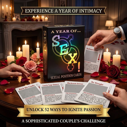Sexual Positions Scratch Card Game - 365 Days Adult Couples Challenge