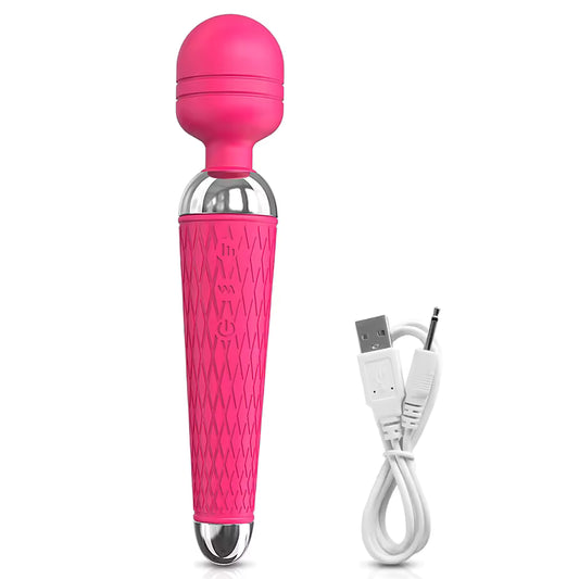 Powerful Magic Wand Vibrator - 20-Speed G-Spot & Clitorial Massager